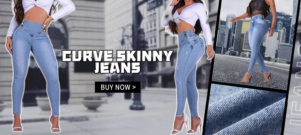 Vintage Streetwear Skinny Jeans Women Retro Y2K High Waist Jeans Casual Wash Cargo Pants Women Autumn Winter Legging Denim Pants