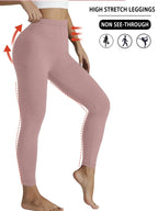 Women's Super Soft Leggings High Elasticity No See Through Workout Yoga Running Athletic Push Up Gym Long Fitness Leggings