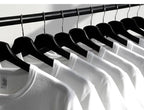 Heavyweight Impermeable 300g Carbon Matte Pure Cotton Thick Short Sleeved T-shirt Men and Women Pure White Simple Base Shirt
