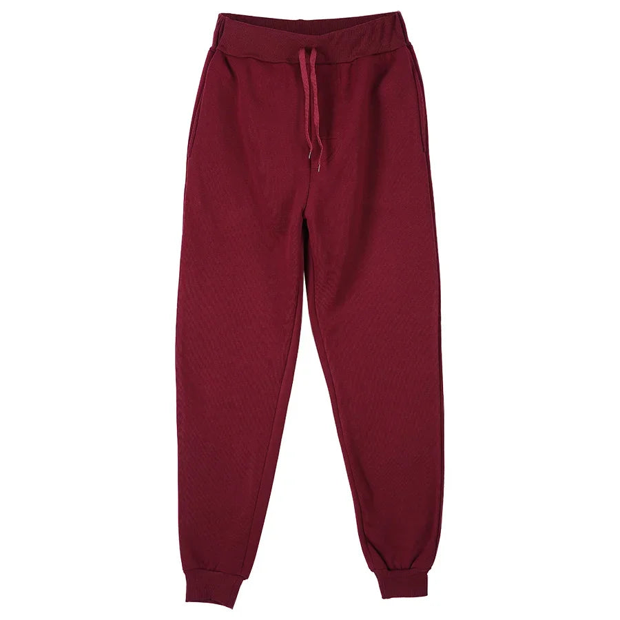 2026 New Joggers Sweatpants Men and Women Elastic Waist Lose Casual Trousers white beige pink yellow Hip Hop Mens Sweat Pants