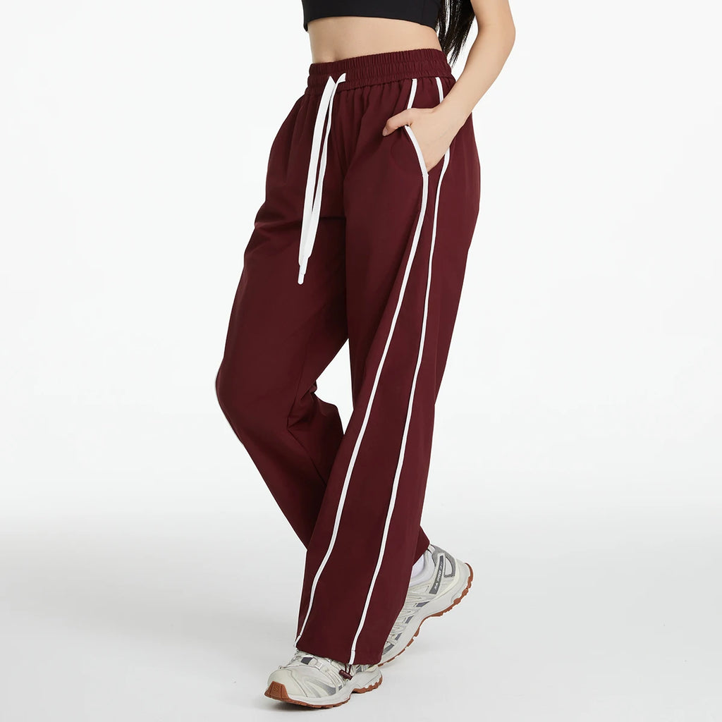 Sports Trousers Women Summer Cool Windproof Outdoor Mountaineering Loose Casual Wide-leg Pants Quick-drying Sun Protection Pants