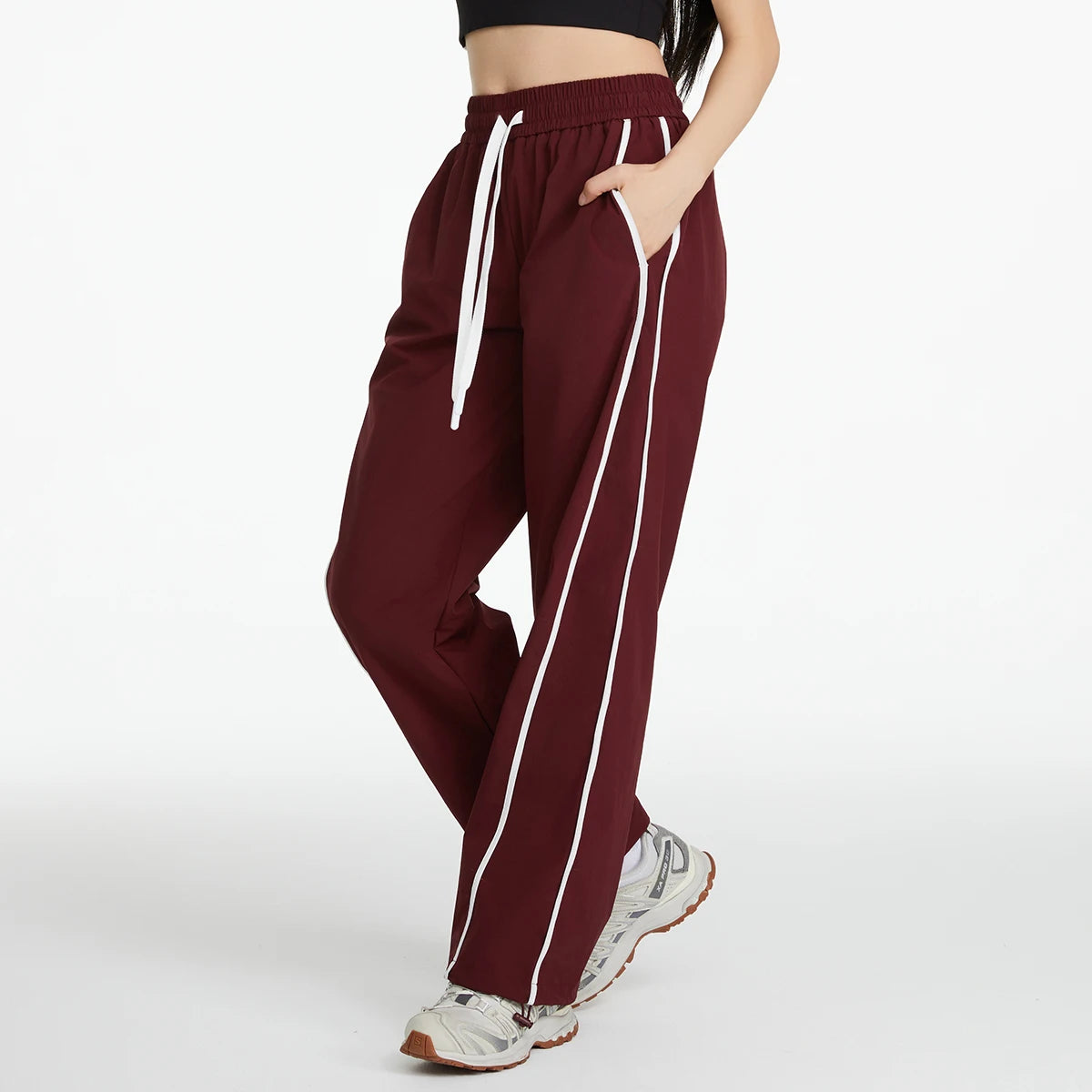 Sports Trousers Women Summer Cool Windproof Outdoor Mountaineering Loose Casual Wide-leg Pants Quick-drying Sun Protection Pants Main image
