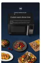 220V Midea Microwave Oven Flat Panel Microwave Baking All-in-One Machine Electric Oven Efficiency for Kitchen A
