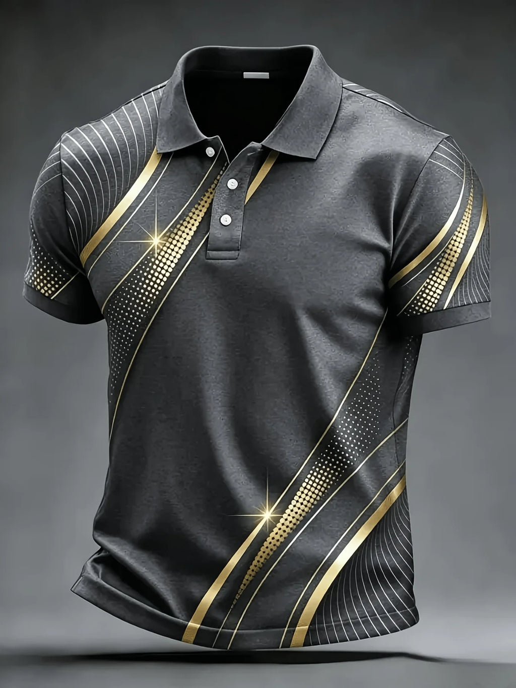 Men's 3D Print Golf Polo Shirt Short Sleeve Micro Elastic Polyester Outdoor Casual Summer Streetwear Daily Wear