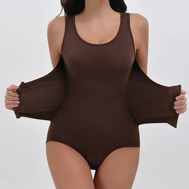 Body Shaper Women Seamless Tummy Control Slimming Sheath Flat Belly for Underwear Plus Size Shapewear Bodysuit Fajas Colombianas Secondary image