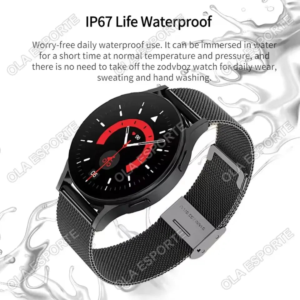 2026 New Women SmartWatch Bluetooth Call Lady Watches Sport Waterproof  Heart Rate  Sleep Smart Watch for  Women Present Gift
