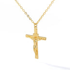 Punk Gold Color Heart Pendant Necklace for Women Stainless Steel OT Buckle Beaded Neck Chain Choker Y2K Jewelry Accessories