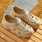 Outdoor Sports Slippers for Men and Women, Thick-Soled Eva Non-Slip Breathable Clogs, Fishing Beach Sandals for Men and Women