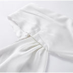 Elegant Ribbon Halter Dress Women Solid Off Shoulder Sleeveless Backless Slim Maxi Dresses 2026 Summer Autumn Party Robes Lady