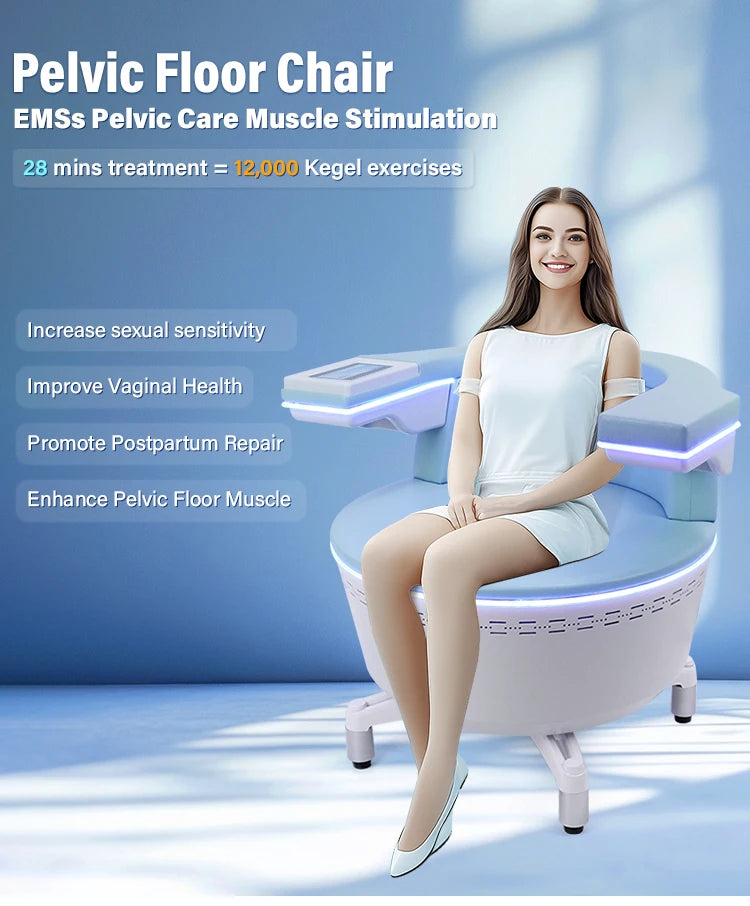 New Professional Pelvic Floor Muscle Repair Pelvic Machine Muscle Exerciser Chair for Home Use Postpartum Repair Ems Machine2026 Main image