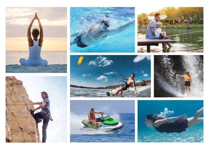 Men Women Elastic Beach Barefoot Seaside Aqua Shoe Quick-Dry Breathable Surf Wading Shoe Non Slip Upstream Swimming Water Shoe