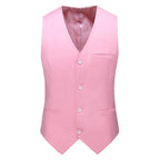 YASUGUOJI New Wedding Dress High-quality Men's Fashion Design Suit Vest Plus Size Men's Business Casual Suit Vest 15-colors