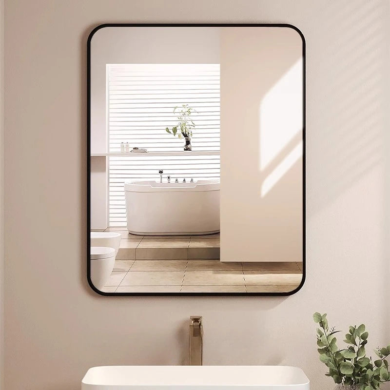 Bathroom Luxury Mirror Modern Designer Aesthetic Cute Chinese Rectangle Mirror Fashion Universal Dekoracyjne Lustra Room Decor Secondary image