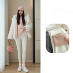 High Waist Pocket Leggings – Slim Fit Yoga Pants