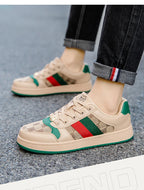 Shoes men Sneakers Male casual Mens Shoes New genuine cowhide suede shoes for all seasons