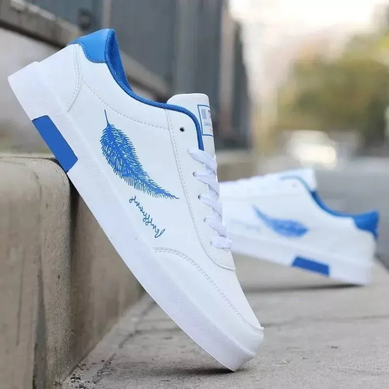 Men Sneakers 2026 Summer Men's White Sports Shoes Fashion Male leather casual Shoe Zapatillas Hombre Chaussure Homme