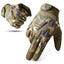 Camo Tactical Gloves Men Outdoor Hunting Hiking Climbing Sports Camping Combat Anti-skid Cycling Bike Full Finger Mittens Women