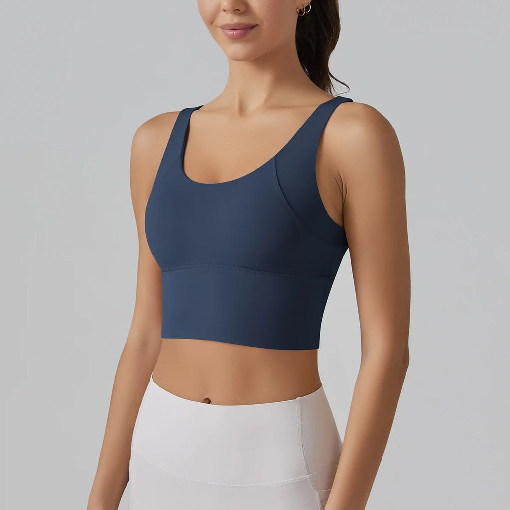 New  Yoga Tank Top Summer Sexy Fitness Yoga  Underwear Women's Sports Bra Push Up Fitness Bra  Running Gym Fitness Tops