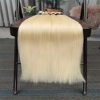 Ombre Straight Bulk Braiding Hair 100% Brazilian Virgin Remy Human Hair Extensions 613 Blonde Color Natural Hair Piece