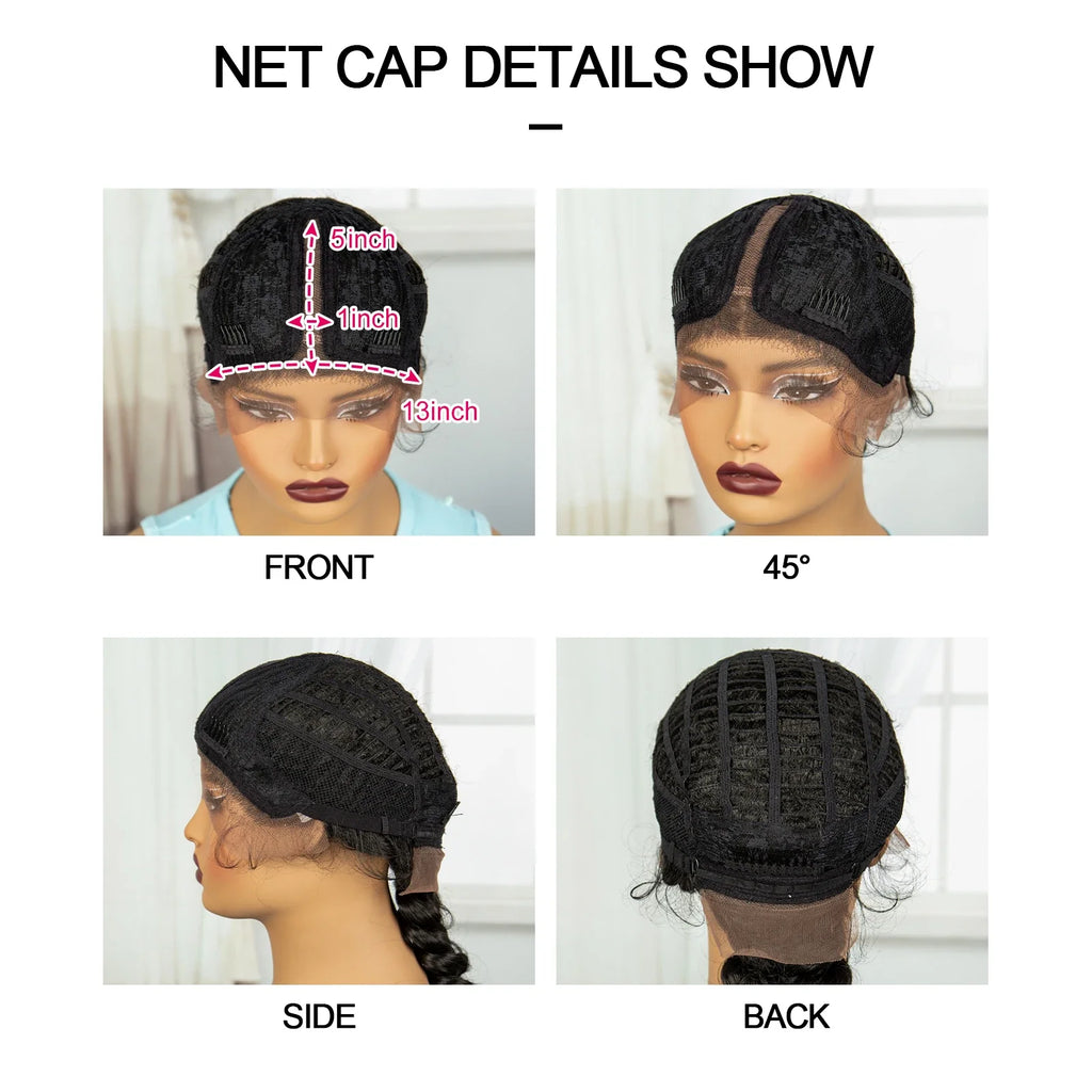 Twist Braided Wigs Synthetic Lace Front Handmade Knotelss Braided Lace Wigs Natural Braidis Wigs with Baby Hair for Black Women
