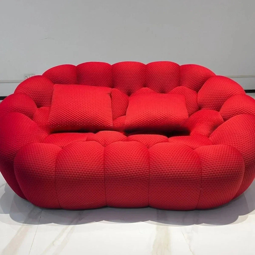 Sofa Cat Claw Fabric Cream Wind Bubble Sofa,sofa set living room furniture sofas for living room sectional sofa home furniture