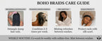 Human Hair Bulk Boho Braids Burmese Curly Bundles Human Hair Bulks For Bohemian Knotless Braiding Virgin Crochet Hair Extensions
