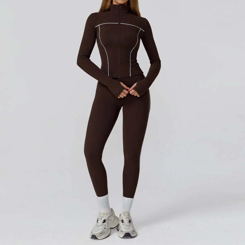 Yoga Set 2/3PCS Sports Outfits Women Clothes Fitness Tracksuit Gym Legging Workout Long Sleeved Female Bra Yoga Suit Sportswear