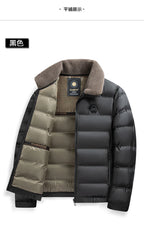 Top Grade Graphene Warmth Technology Men's New Winter Parka Jacket Windbreaker Diamond Quilted Bubble Puffer Coats