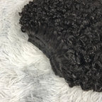 Kinky Curly Human Hair Bundles afro Bouncy curly hair weaving raw virgin water jerry curly human hair bundles extensions on sale