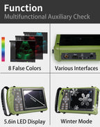 Portable Veterinary Ultrasound Scanner for Pregnancy Vet B Ultra Machine with 3.5MHz Convex Probe for Pig Sheep Dog Animals