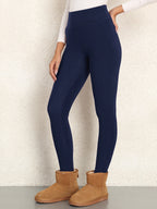 Pockets Thick Winter Warm Leggings Women High Waist Mallas Casual Velvet Warm Leggings Prevent Cold Super Warm Pants