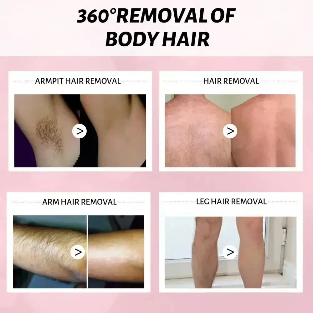 Natural Hair Inhibiting Spray Gently Soothes Nourishes Skin Painless Depilatory Agent Inhibits Hair Growth in Chest Armpit Thigh