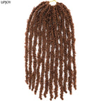 14 12 inch Butterfly Faux Locs Crochet Hair Braids Pre looped Distressed Goddess Butterfly Soft Locs Crochets Braids Cheveux Lok