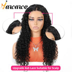 Yawawe Hair Glueless preplucked Deep wave human wigs ready to go HD lace frontal wig Wear Go human hair wigs for women