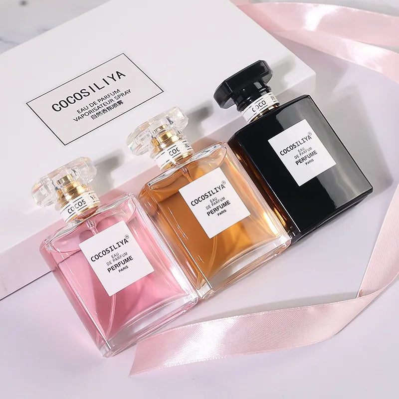 3PCS Women’s Perfume Set 50ml×3 - Long Lasting Fragrance with Floral Spicy & Woody Oriental Scents for All-Day Freshness Main image