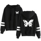 Women Tracksuit Casual Daily Hoodies Quality Single Piece Stripe Sweatshirt and Sweatpants Comfort Outdoor Jogging Autumn Winter