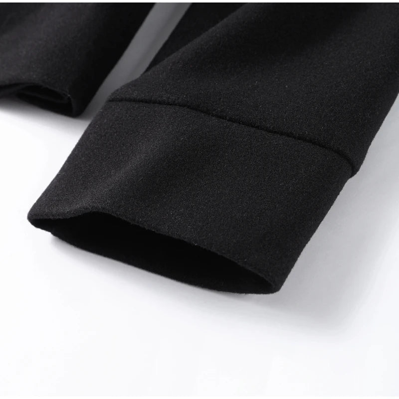 Casual Solid Loose Jackets Women Fashion Full Sleeve Single Breasted Stand Collar Short Coats Female 2025 Autumn Lady Outwears