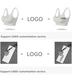 Women's Yoga Sports Bras Padded Gym Top Beauty Back Workout Crop Top Adjustable Shoulder Strap Fitness Bra Tight Yoga Wear