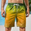 Tropical Plants 3D Print Board Shorts Men Oversized Surfing Drawstring Beach Sports Pants Swimwear Swimsuits Trunks Kid Clothing