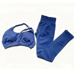 Seamless Activewear Set – Sports Bra & High Waist Leggings
