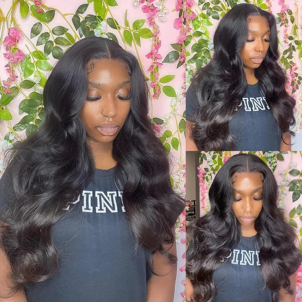 Glueless Wig Human Hair Ready To Wear Body Wave Human Hair Wigs Human Hair Lace Frontal Wig Choice Cheap Wigs On Clearance Sale