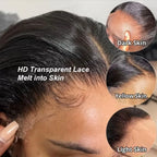 250 Density 40 42 Inch Straight Lace Front Human Hair Wigs 13x4 13x6 HD Lace Frontal Wig Remy Glueless Straight Human Hair Wigs
