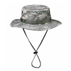 Camouflage Tactical Boonie Hats Camping Climbing Bucket Sniper Hat Men Outdoor Fishing Hiking Cap Sun Protective Boonie Caps