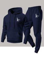 Autumn Winter Fashion Bestsellers Men Women Hooded Sweatshirts+Pants Two-piece Set Daily Outdoor Fitness Casual Warm Sportswear