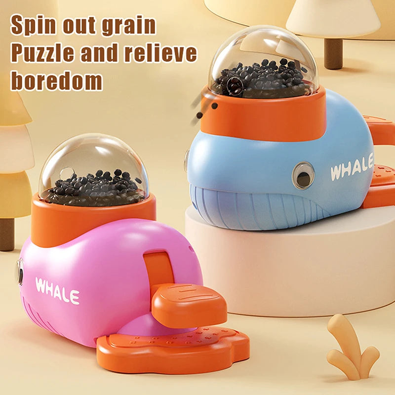 【E】Pet Snack Feeder Dog Food Dispenser Automatic Feeder Puppy Cartoon Duck Whale Design Used To Train Cats Accessories Supplies