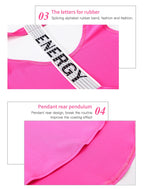 Women's gym tops black sleeveless yoga tops ladies gym shirts gym vests running workout boxing letter tops backless shirts