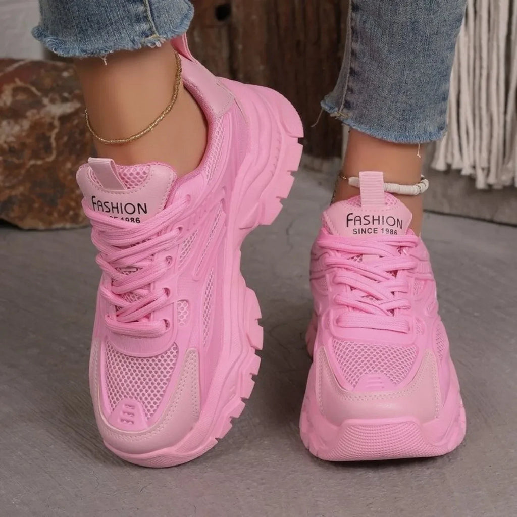 Women Sneakers 2026 New Fashion Chunky Sneakers Women Outdoor Tennis Platform Sports Shoes for Women Lightweight Designer Shoes