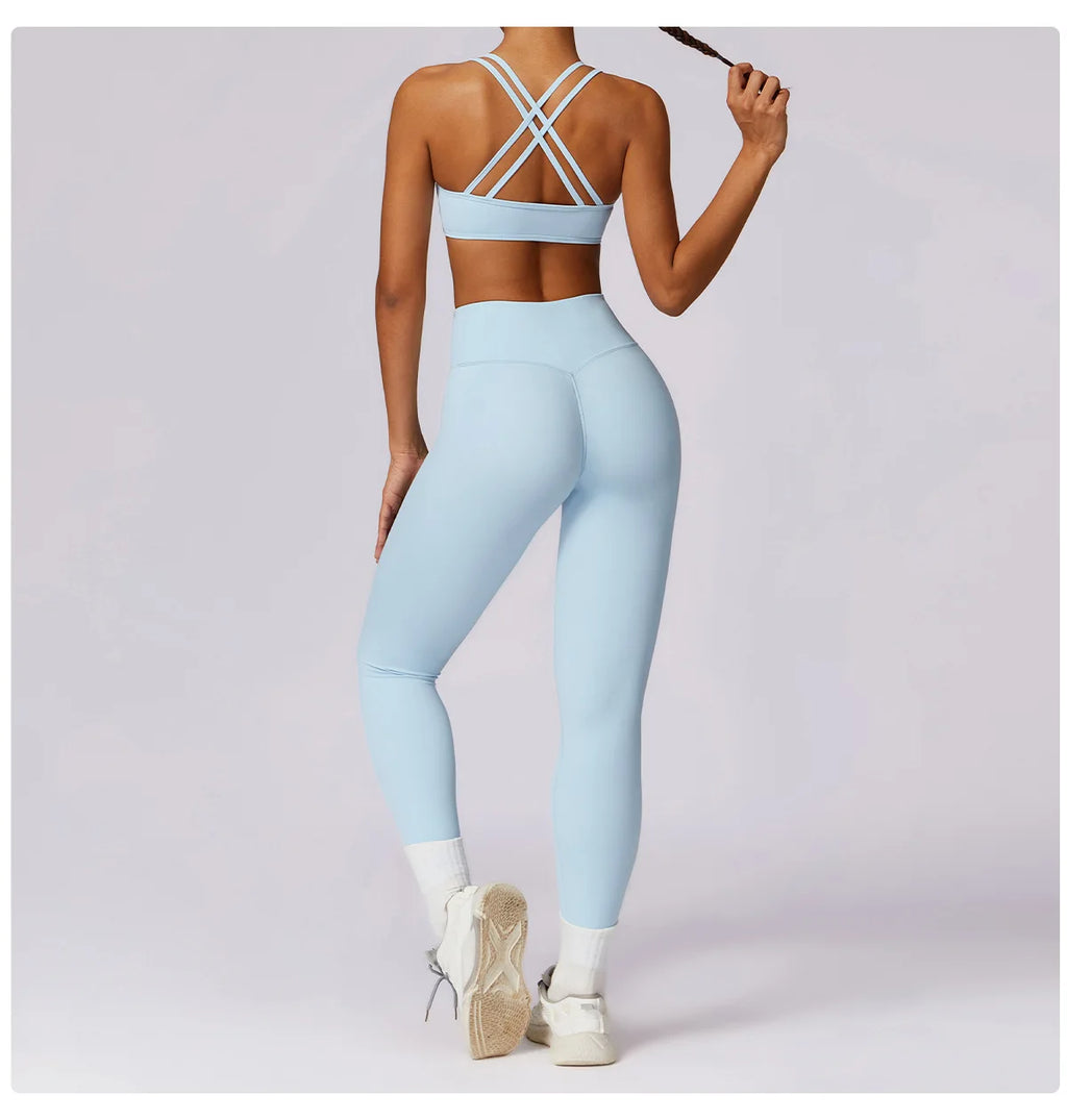 High Waist Yoga Leggings Women Push Up Sport Leggings Fitness Running Hip Lift Yoga Pants Highly Elastic Gym Workout Leggings