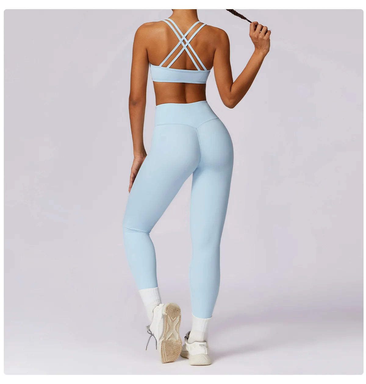 High Waist Yoga Leggings Women Push Up Sport Leggings Fitness Running Hip Lift Yoga Pants Highly Elastic Gym Workout Leggings