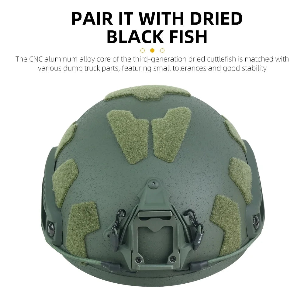 BOOIU Fast Tactical Helmet Wendy Suspension System Fiberglass Outdoor Activity Training Safety Riot And Rapid Protection Helmet
